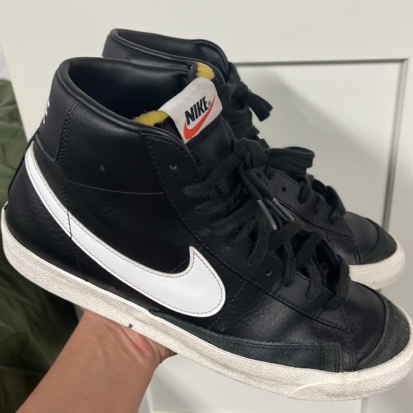 Nike Men's Blazer Mid '77 Vintage Shoes Men's 10.5 Black/Sail - Picture 5 of 5